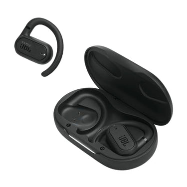 JBL Soundgear Sense – Wireless Bluetooth Open-Ear Headphones – Splashproof and Comfortable – On Sale in Black